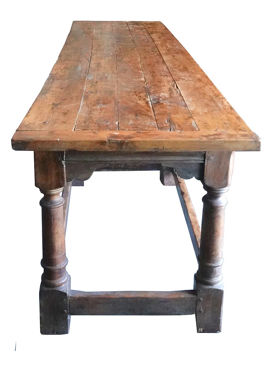 French 17th Century Refectory Table