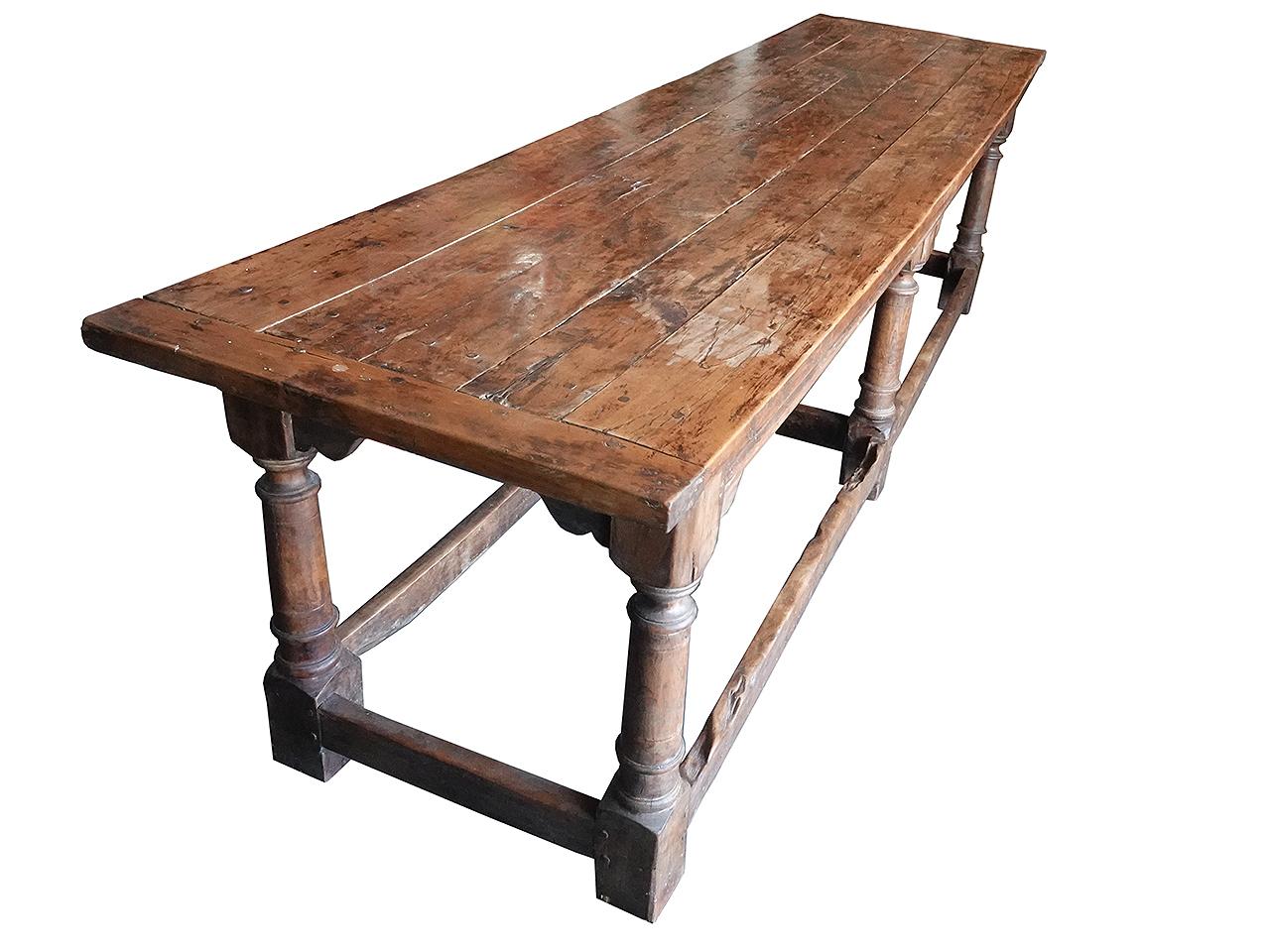 17th Century Refectory Table In Good Condition In Peekskill, NY