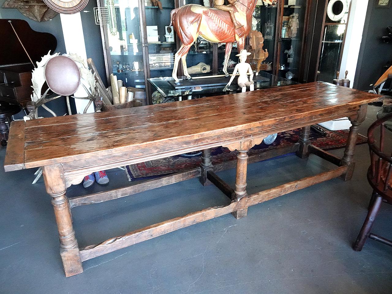 18th Century and Earlier 17th Century Refectory Table