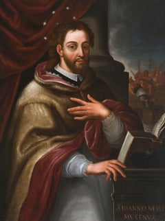 Escuela romana del siglo XVII - Virgen orante