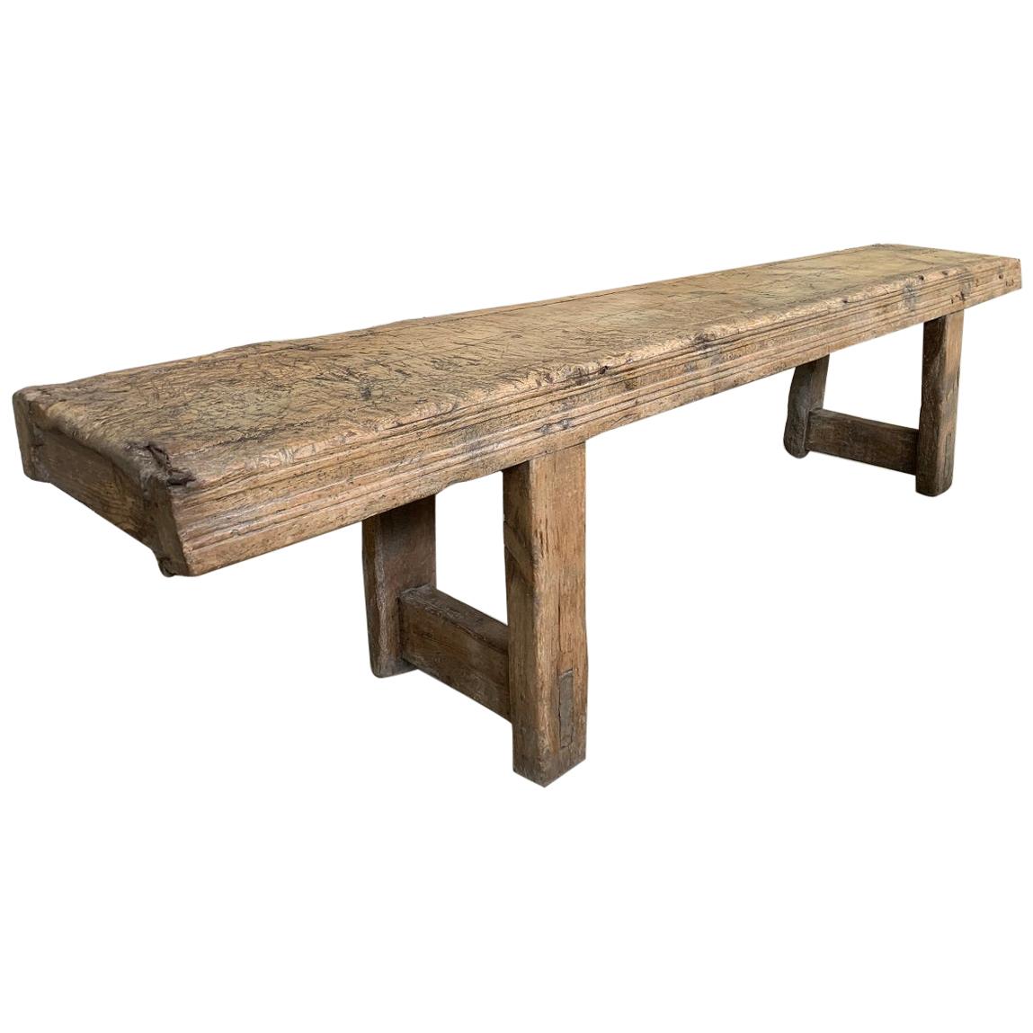 17th Century Rustic Console Table