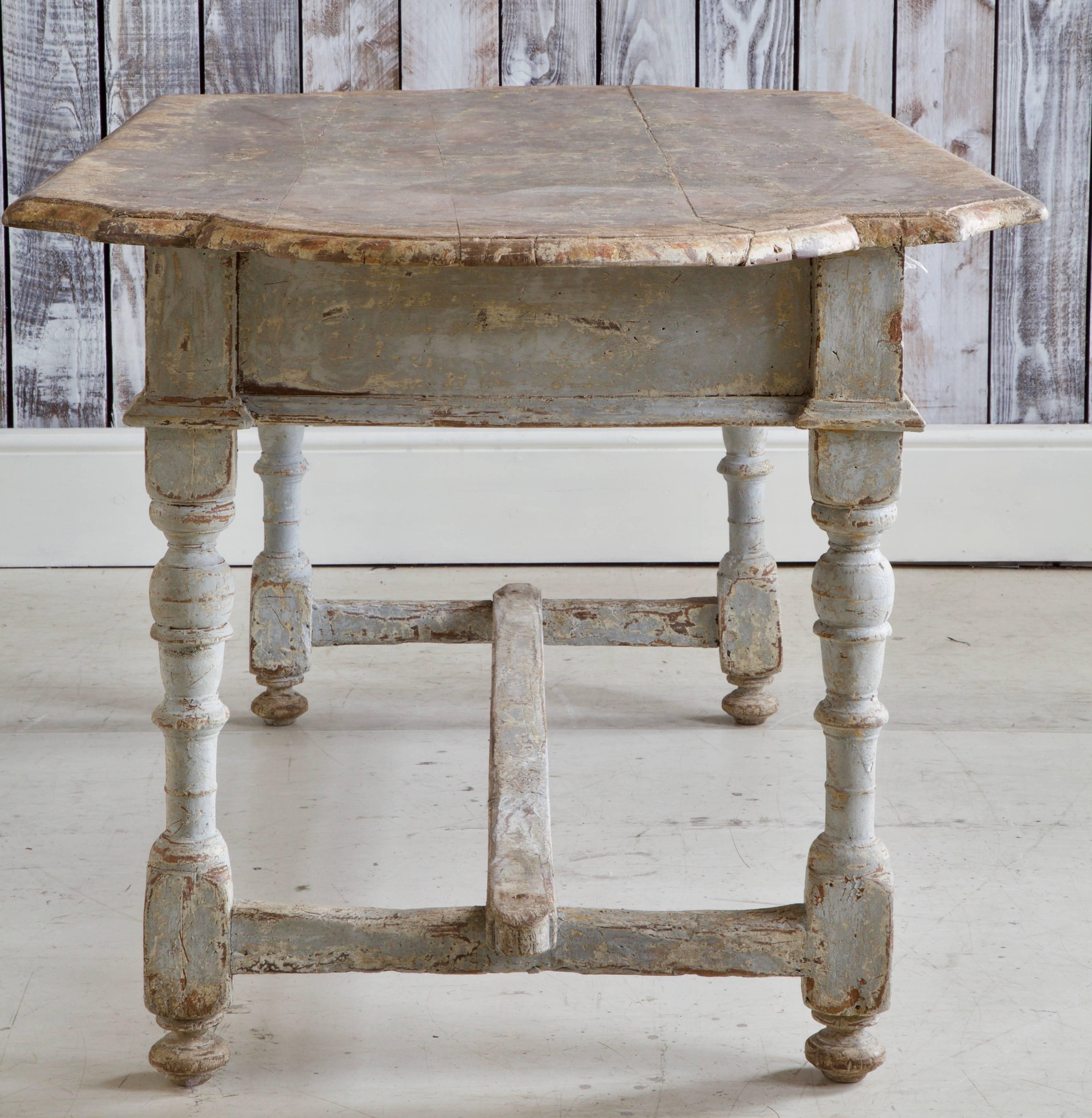 Baroque 17th Century Rustic Farmhouse Table