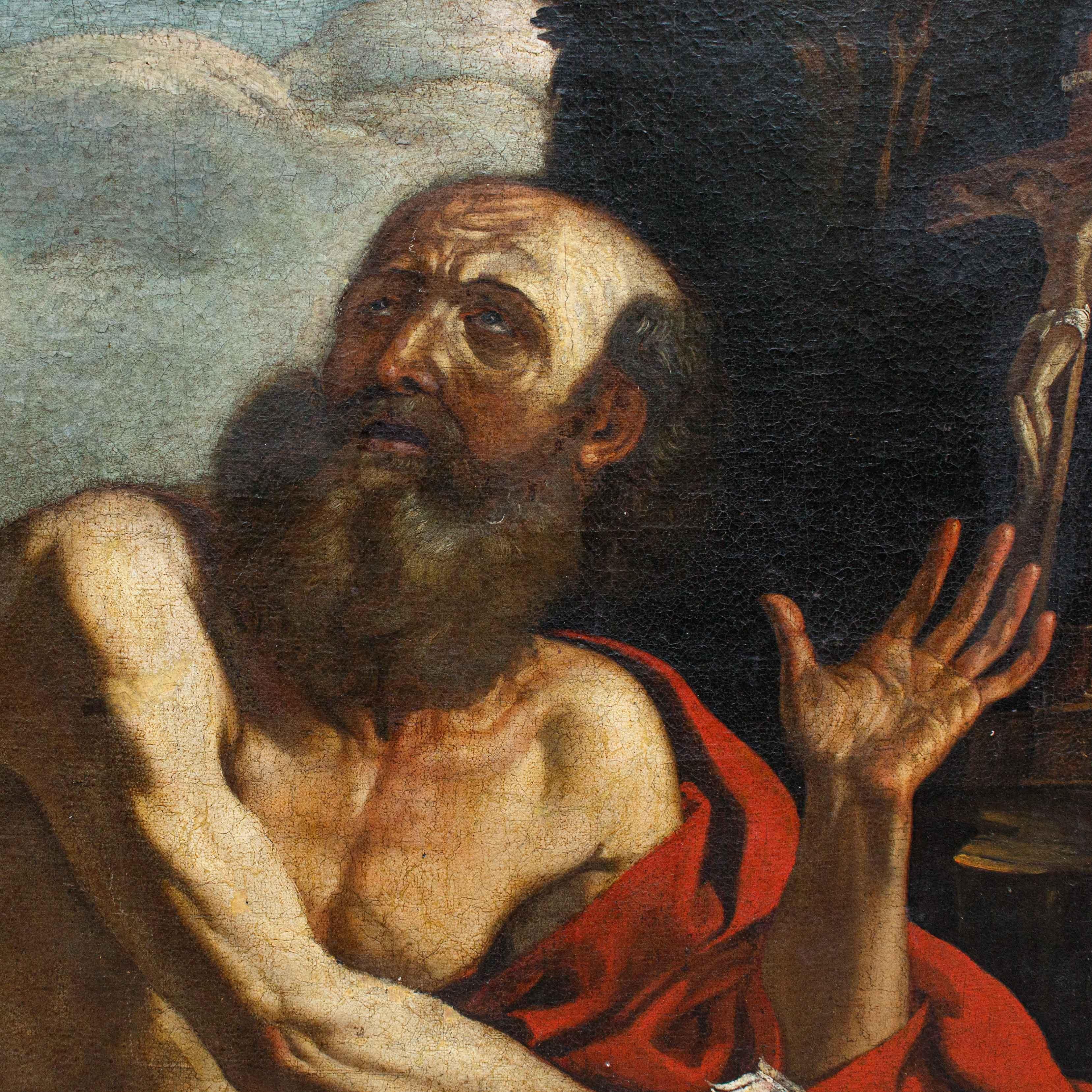 17th Century Saint Jerome Painting by Circle of Guercino For Sale at ...
