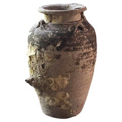 Vaso da relitto in ceramica di Sawankhalok del XVII secolo, Thailandia