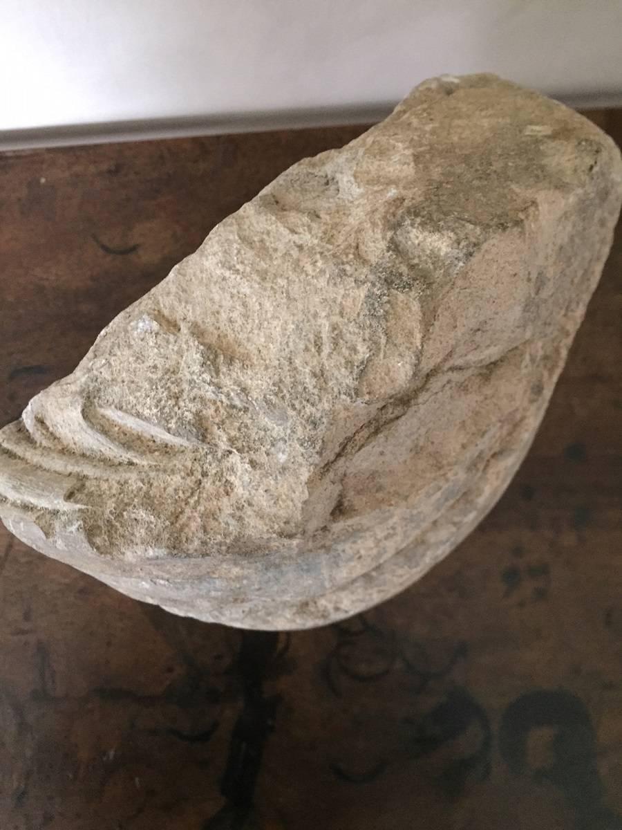 17th Century Sculpture Shoulder Fragment in Roman Classical Style 1