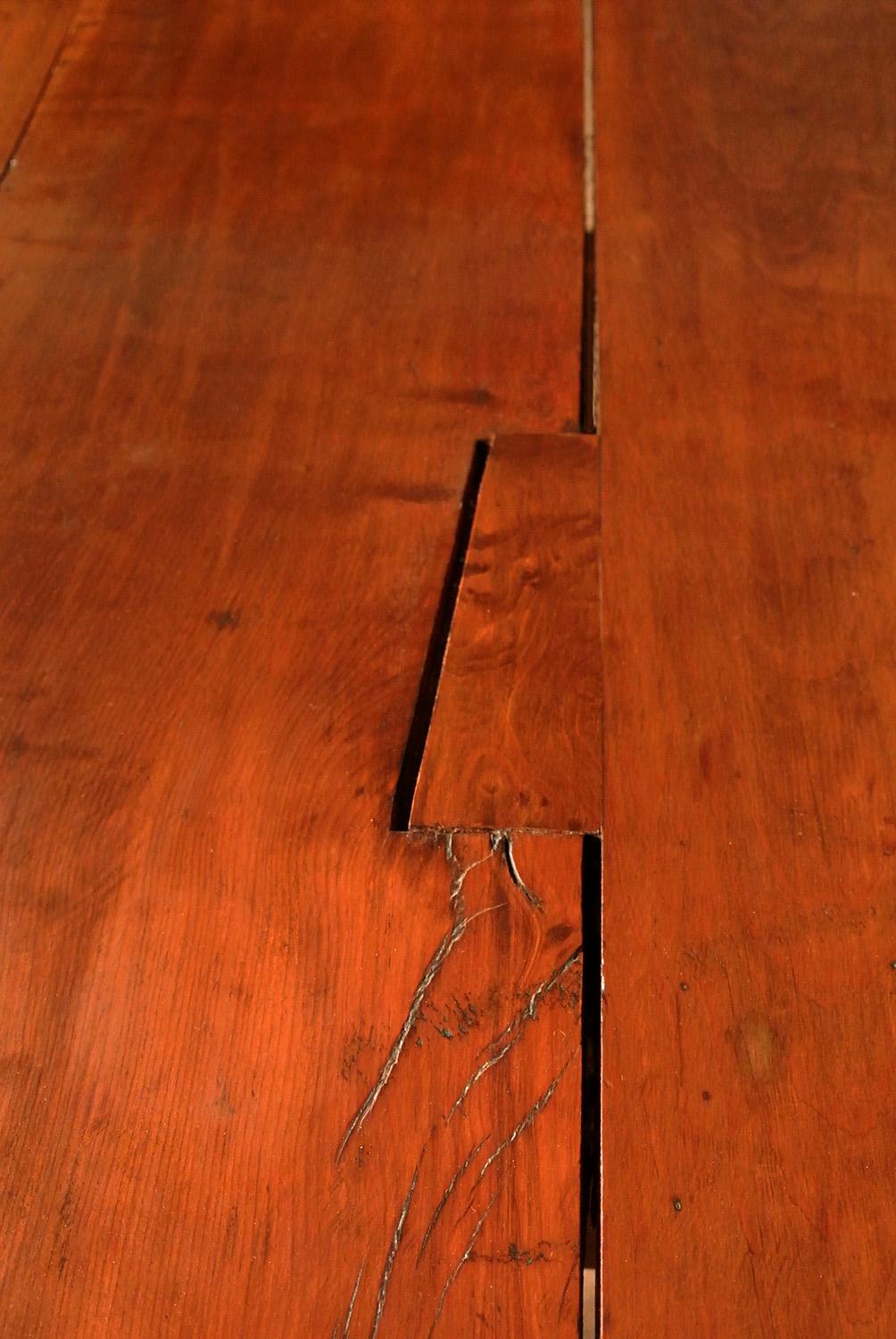 17th Century Solid Yew Wood Refectory Table 1