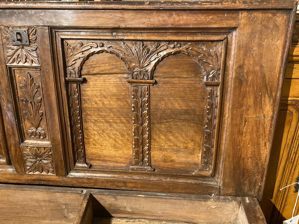 17th century blanket chest