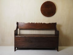 17th century Spanish Catalan bench