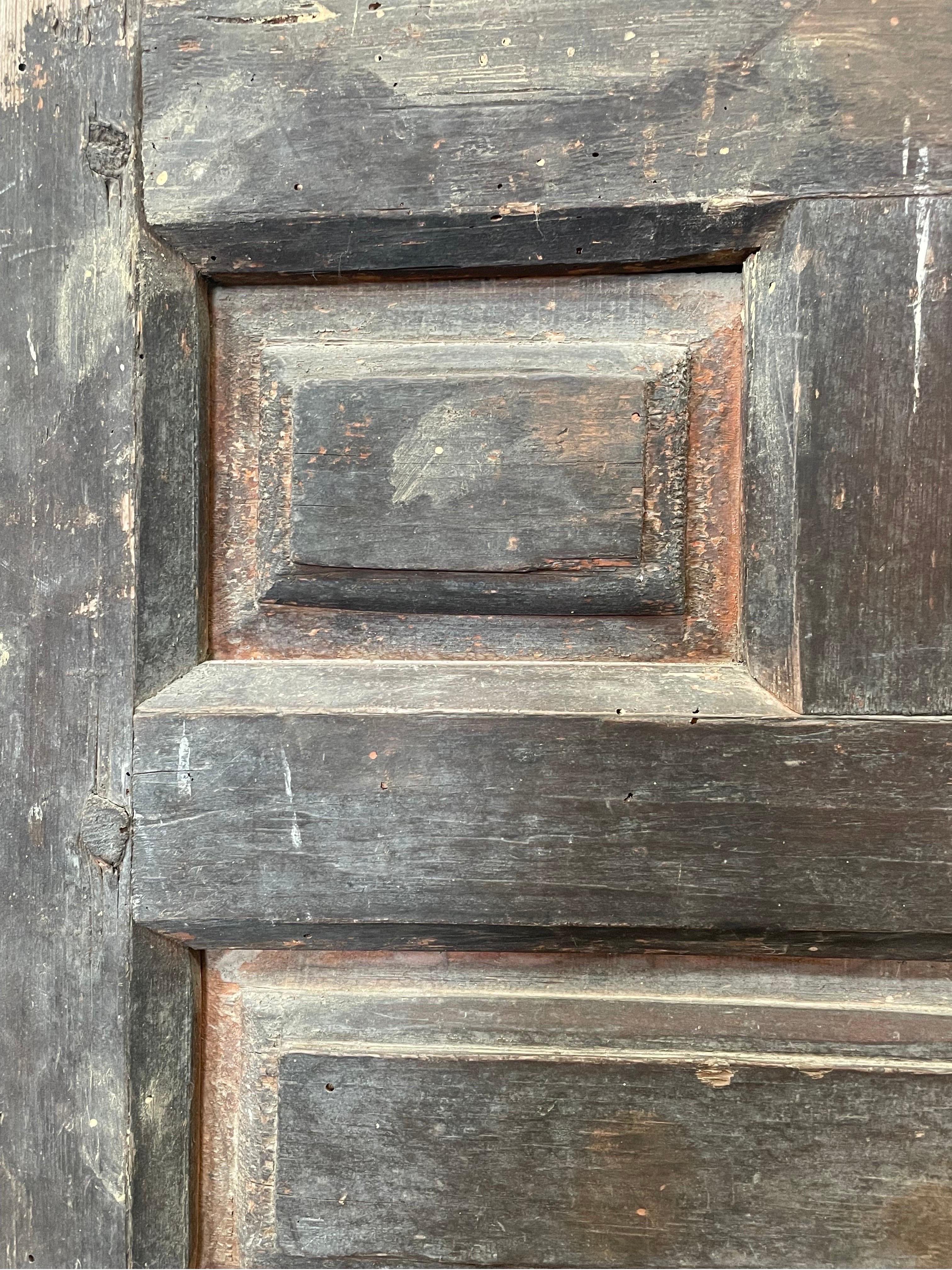 17th Century Spanish Chestnut Door 5