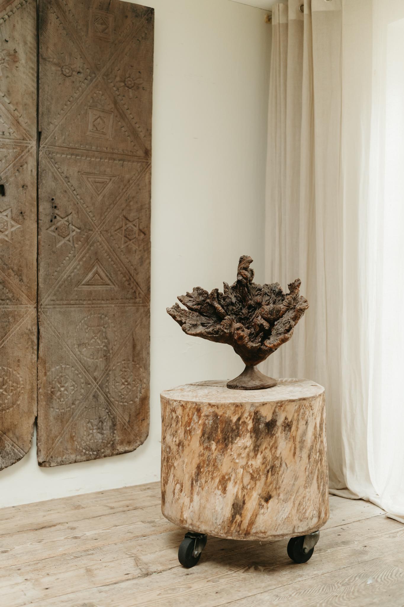 17th century Spanish chestnut doors ... For Sale 4