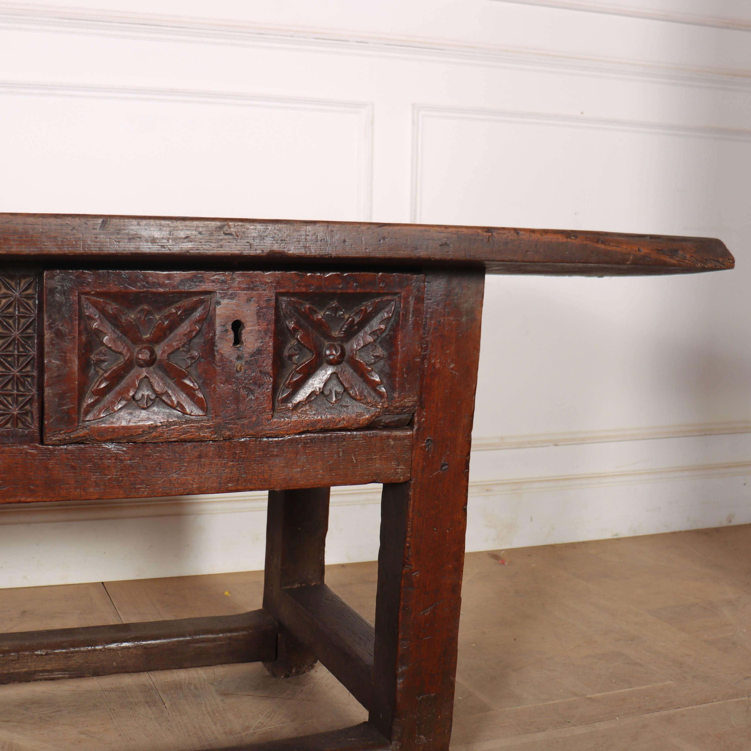 Table console espagnole du 17e siècle État moyen - En vente à Leamington Spa, Warwickshire