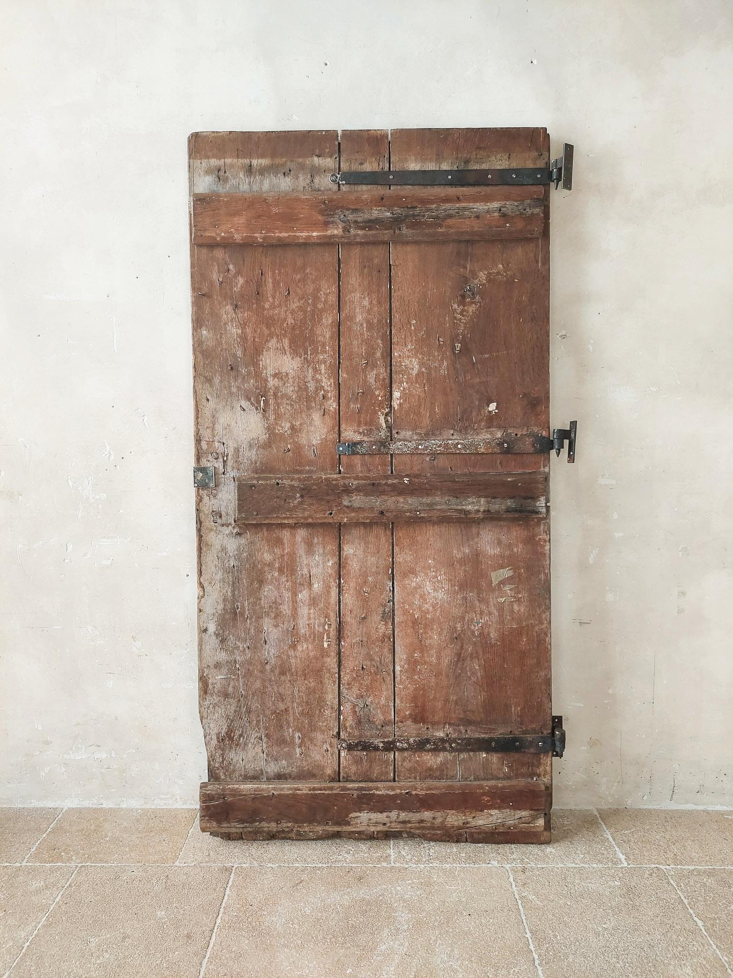 17th Century Spanish Cortijo Wooden Door 4