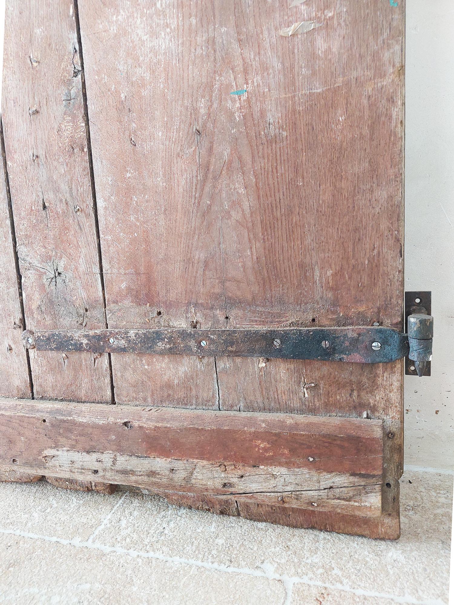 17th Century Spanish Cortijo Wooden Door 9