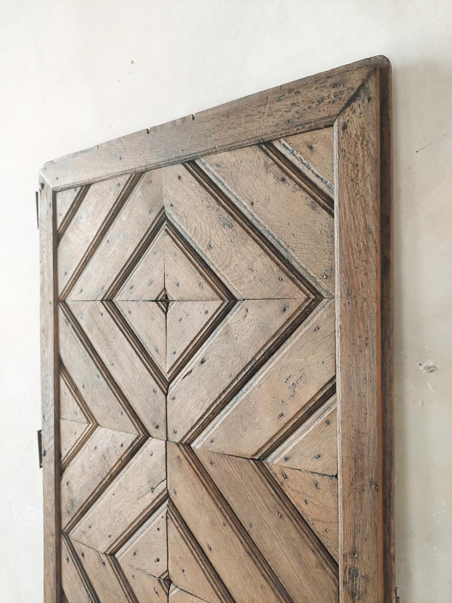 17th Century Spanish Cortijo Wooden Door 2