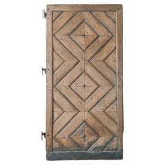 17th Century Spanish Cortijo Wooden Door