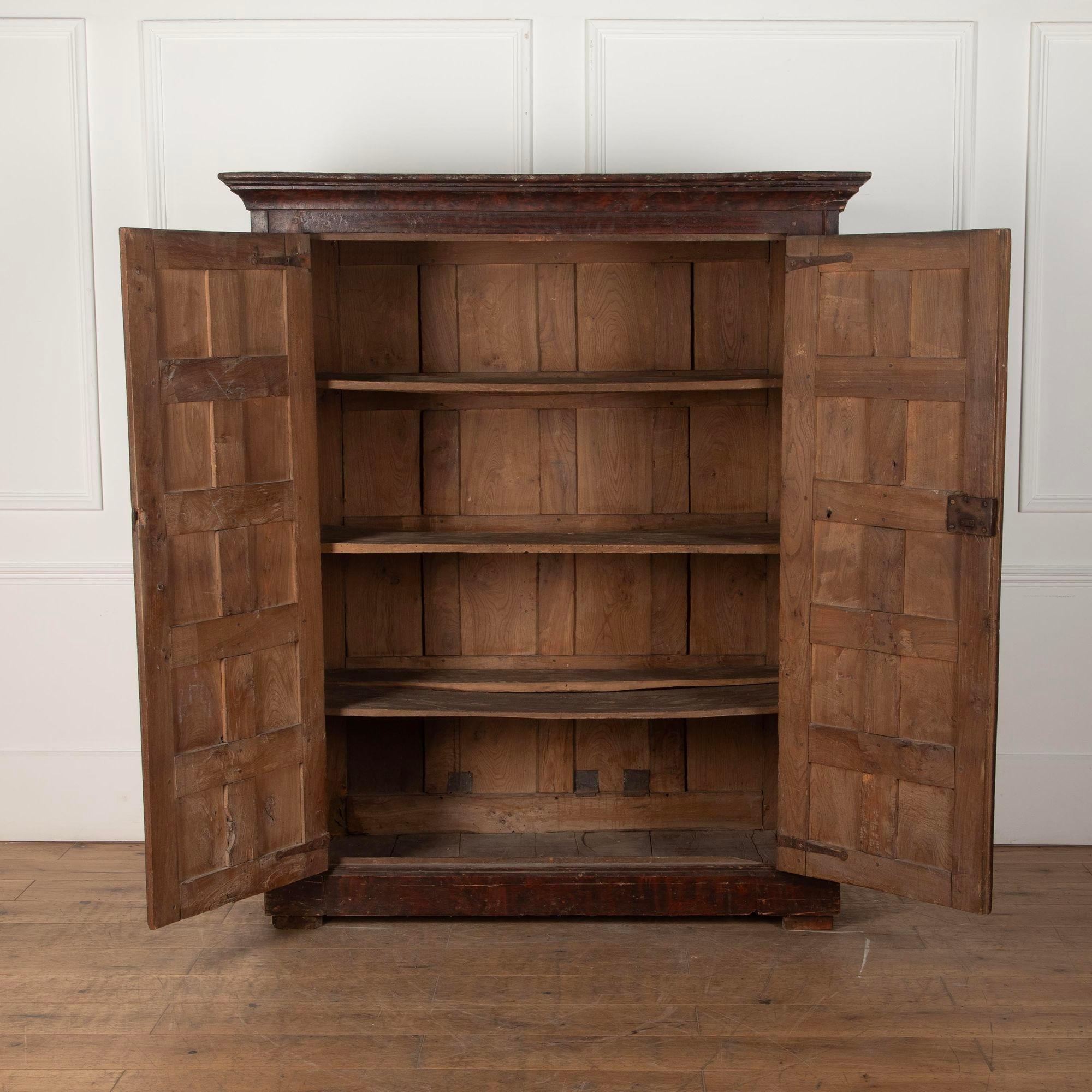 17th Century Spanish Cupboard In Good Condition For Sale In Gloucestershire, GB