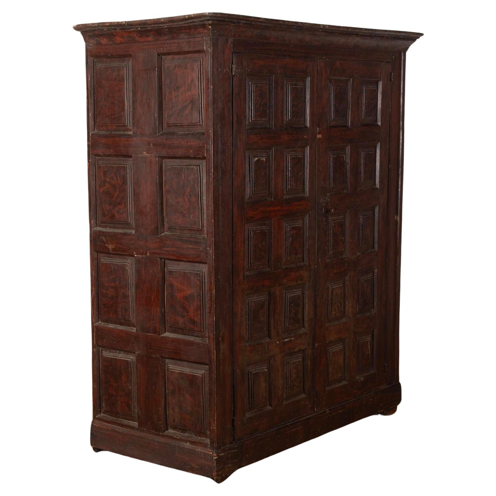 17th Century Spanish Cupboard For Sale