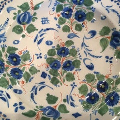 18th Century Spanish Delft Charger