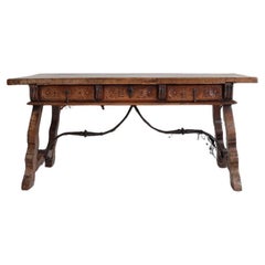 17th Century Spanish Desk with Drawers