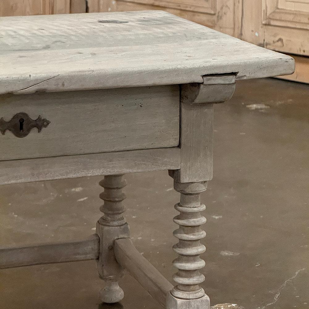 Steel 17th Century Spanish End Table ~ Side Table For Sale