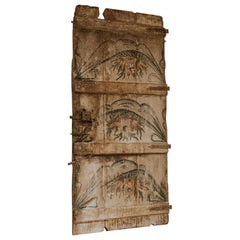 17th Century Spanish Fruitwood Door
