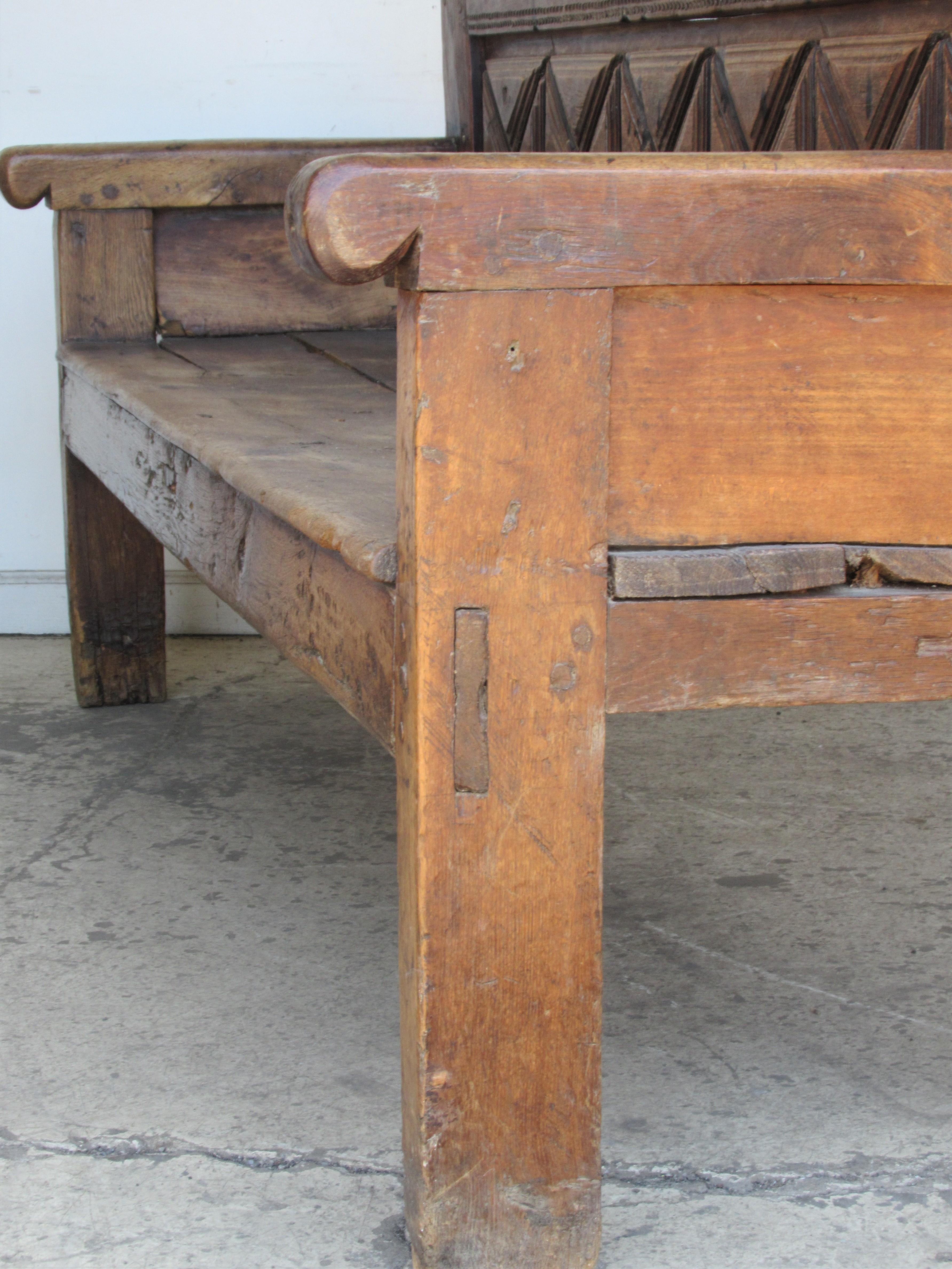 17th Century Spanish Bench 2