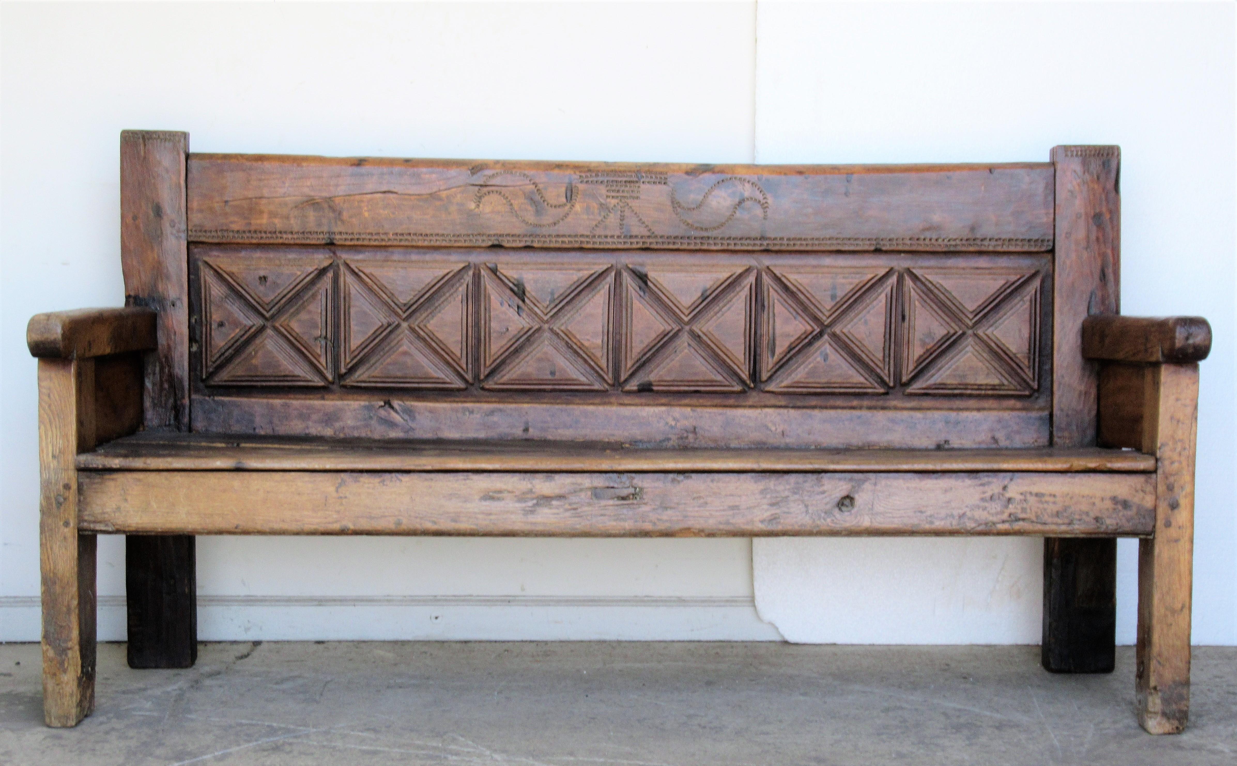 17th Century Spanish Bench 7