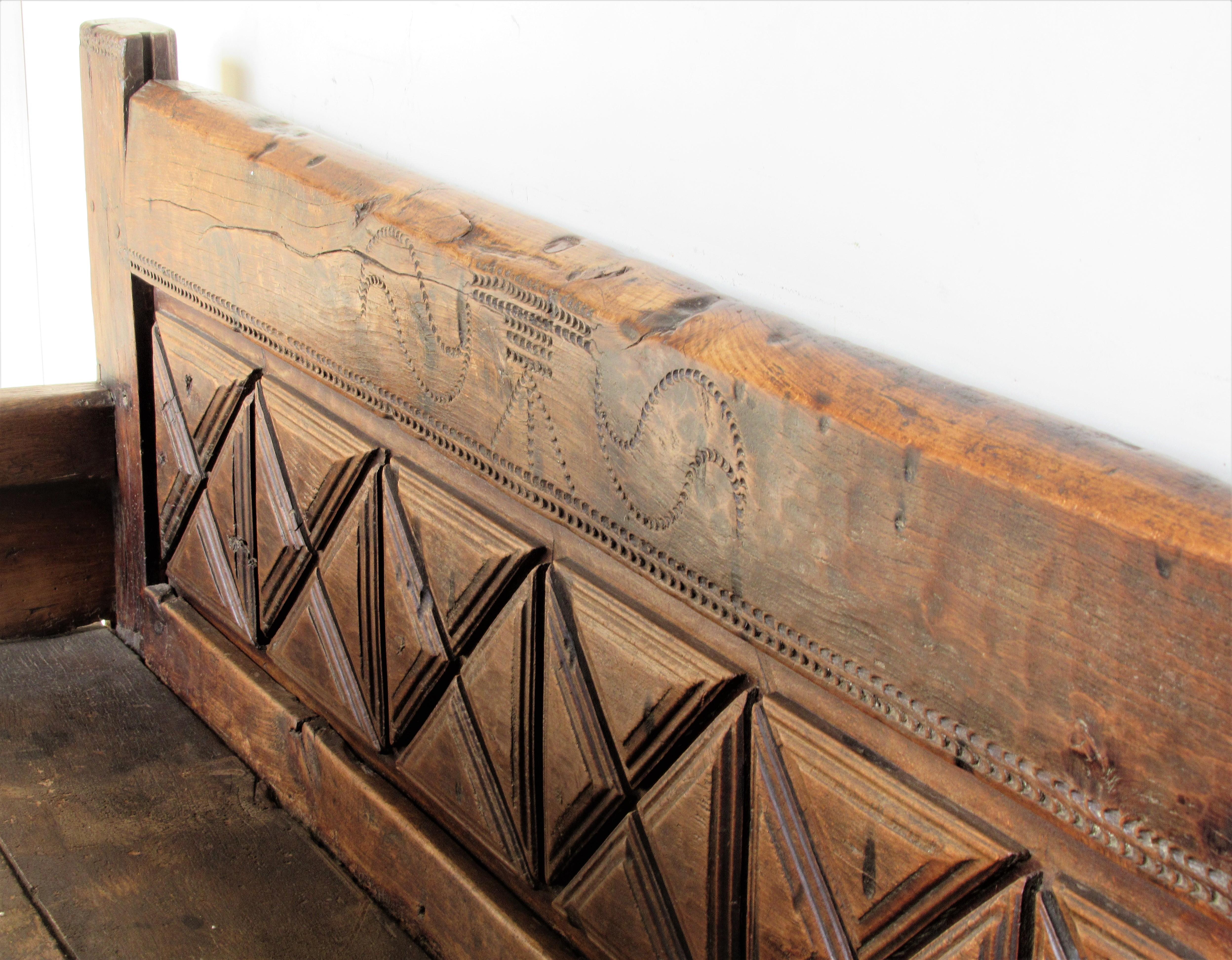 17th Century Spanish Bench 9