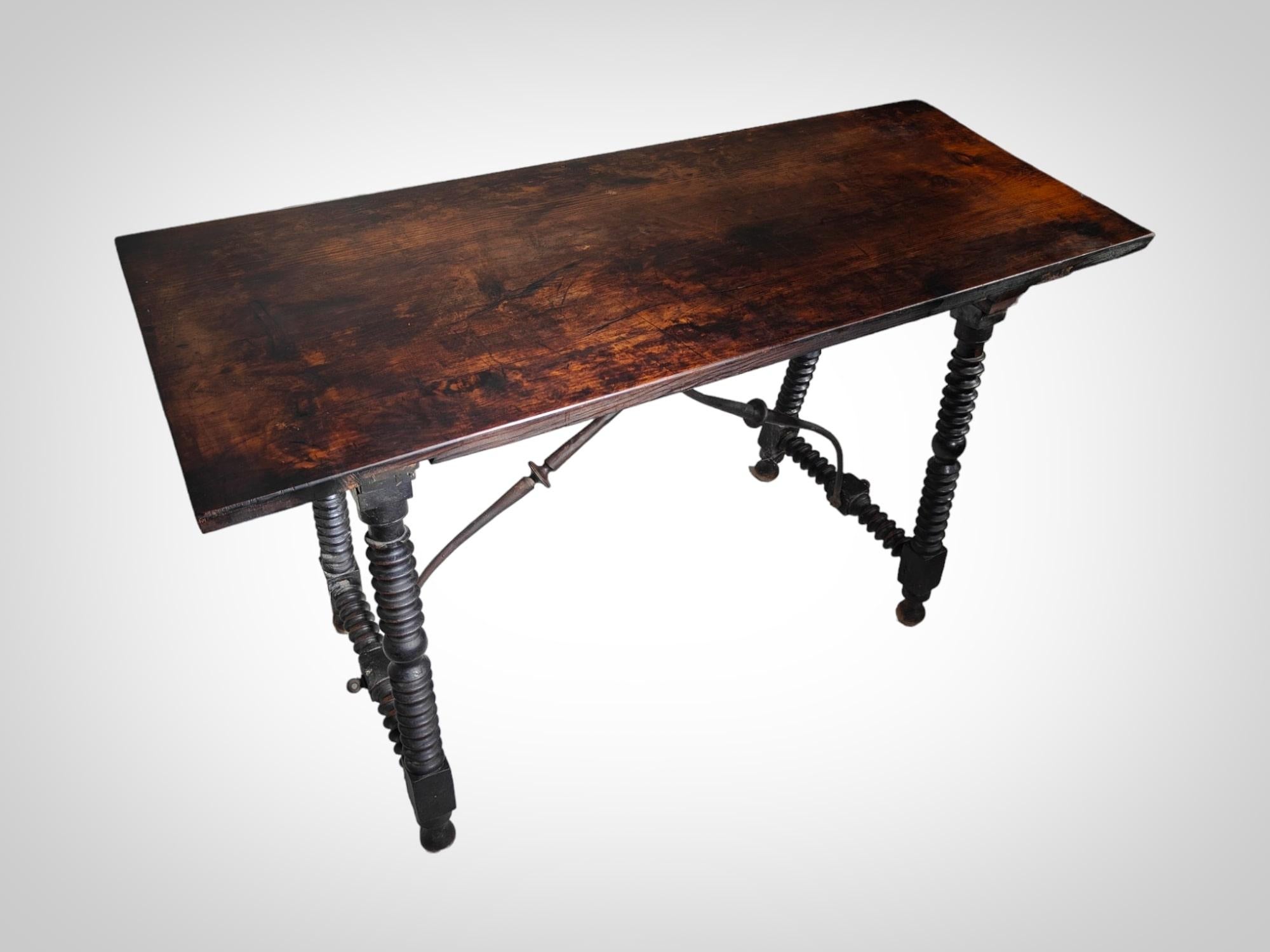 18th Century and Earlier 17th Century Spanish Table For Sale