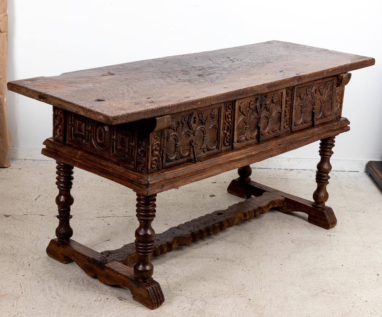 18th Century and Earlier 17th Century Spanish Table