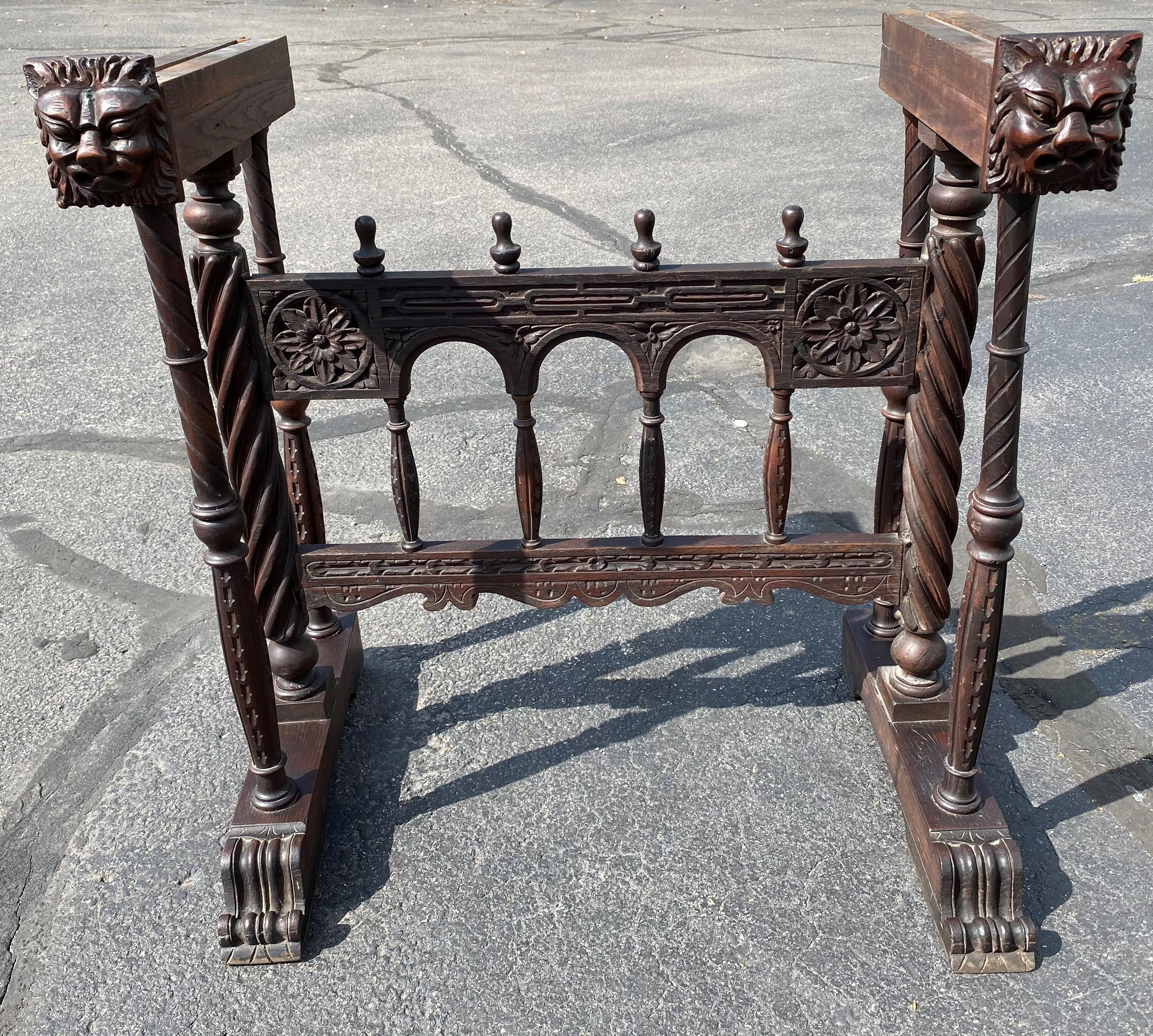 17th Century Spanish Vargueno with Decoupage Exterior on Baroque Style Base For Sale 10