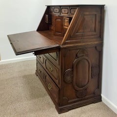 17th Century Spanish Walnut Bureau/Desk, circa 1690, Chest of Drawers