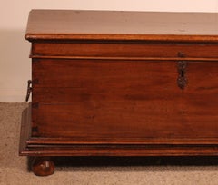 17th Century Spanish Walnut Chest