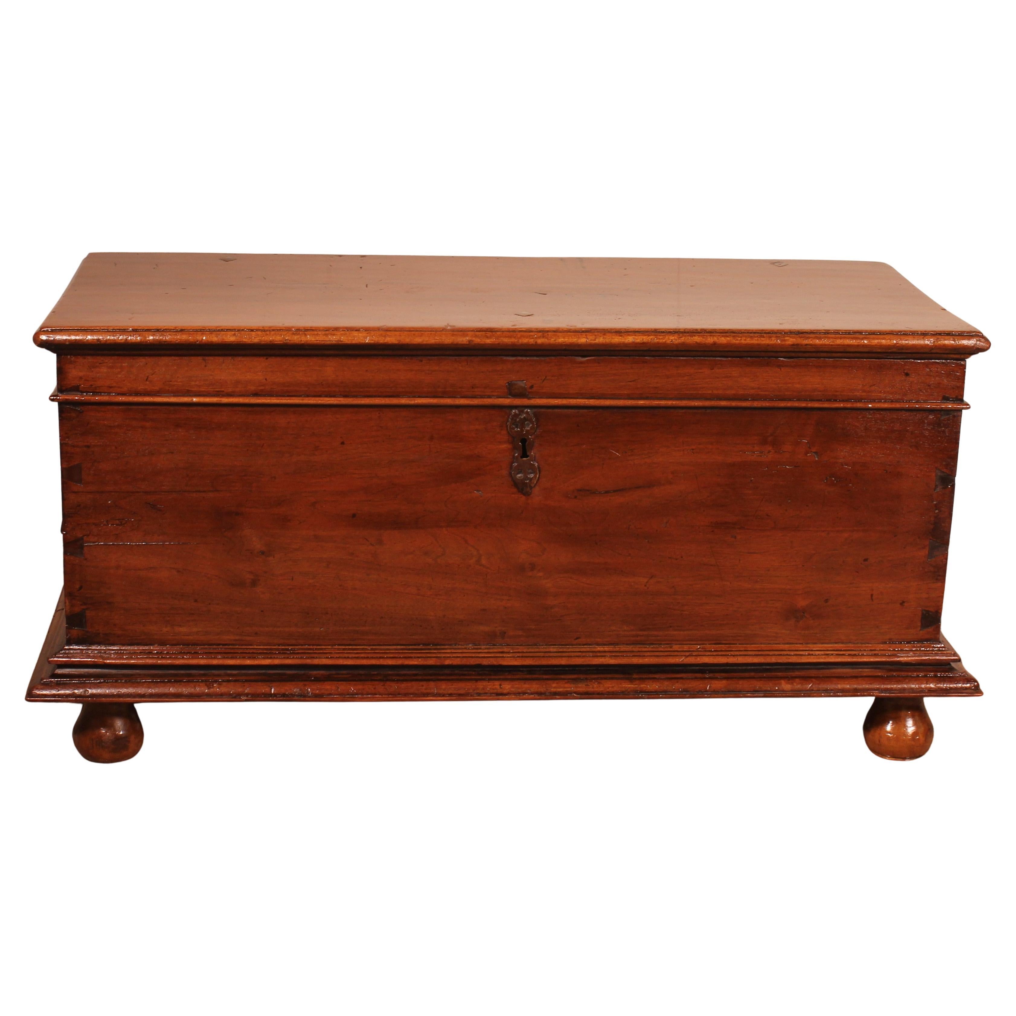 17th Century Spanish Walnut Chest