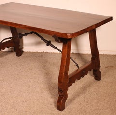 17th Century Spanish Walnut Table