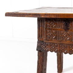 17th Century Spanish Walnut Table