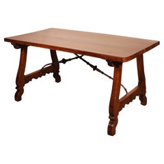 Antique 17th Century Spanish Walnut Table