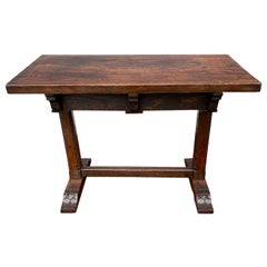 17th Century Spanish Walnut Trestle Table