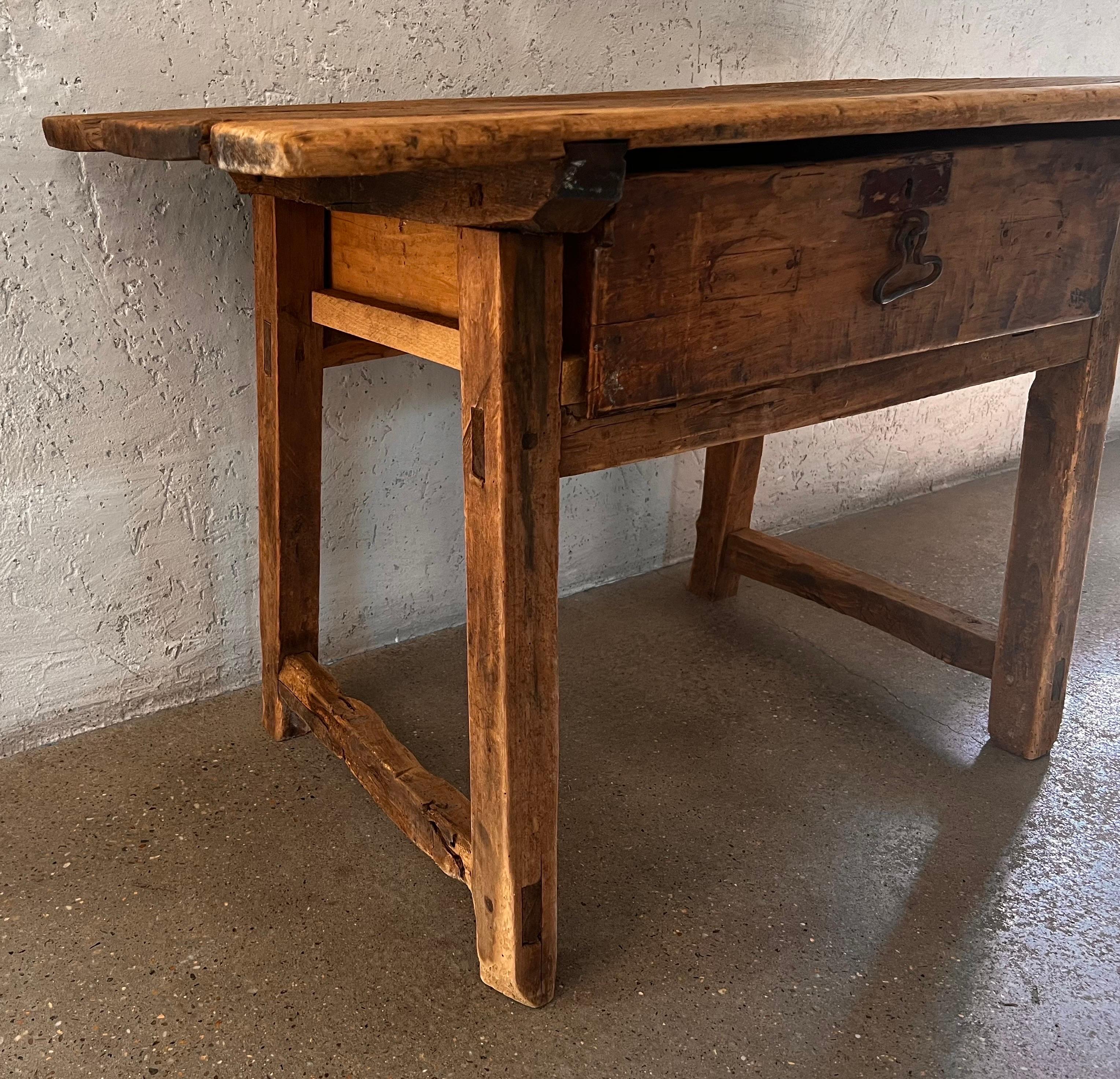 18th Century and Earlier 17th Century Spanish Writing Table For Sale