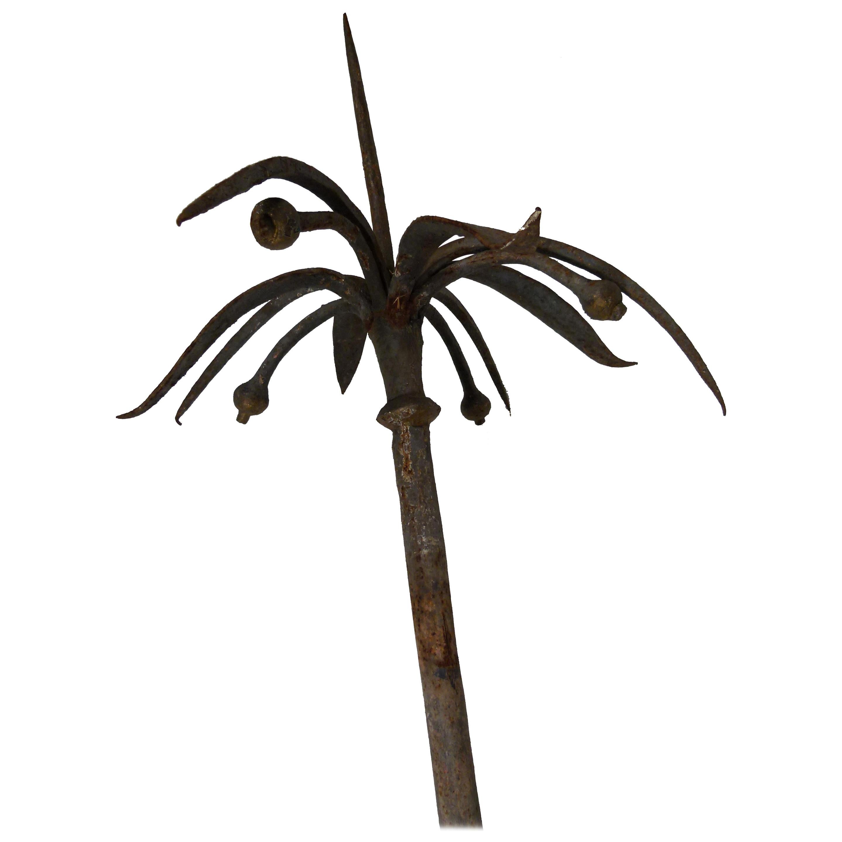 17th Century Spanish Wrought Iron Finials