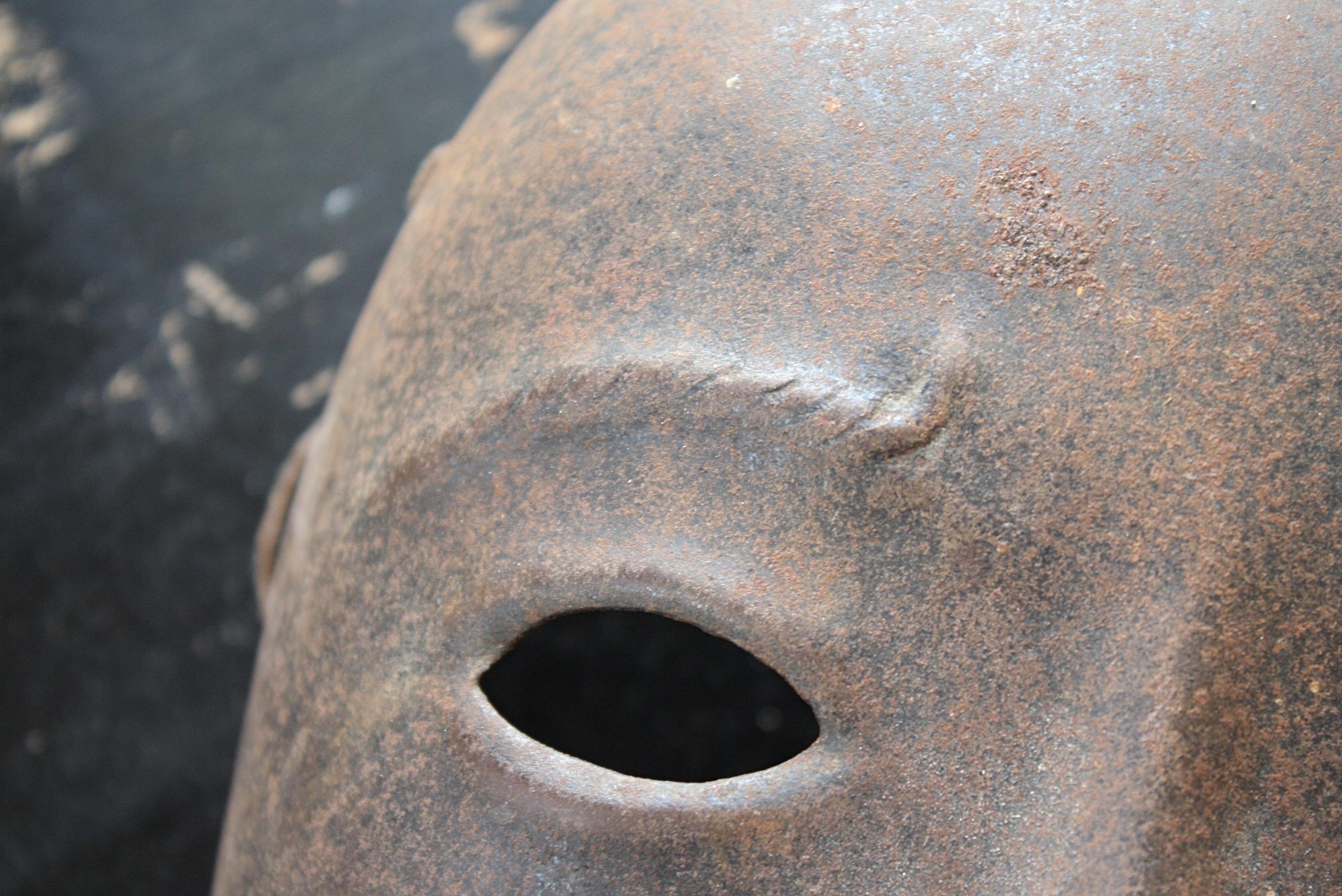 17th Century Steel Hangman's Executioners Mask Macabre Curio Memento Mori 2