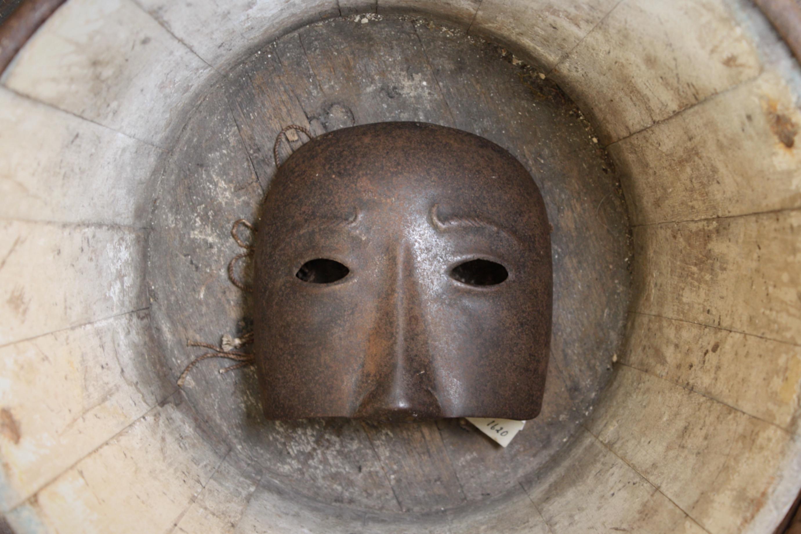 17th Century Steel Hangman's Executioners Mask Macabre Curio Memento Mori 1