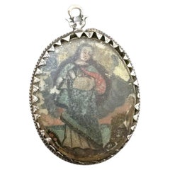 Reliquiario in argento del XVII secolo