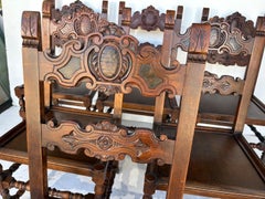 17th Century Style Dining Chairs - Set 6