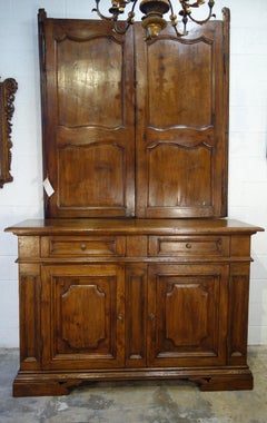 17th C Style Firenze Classic Old Walnut Credenza Custom Cabinet Line to order
