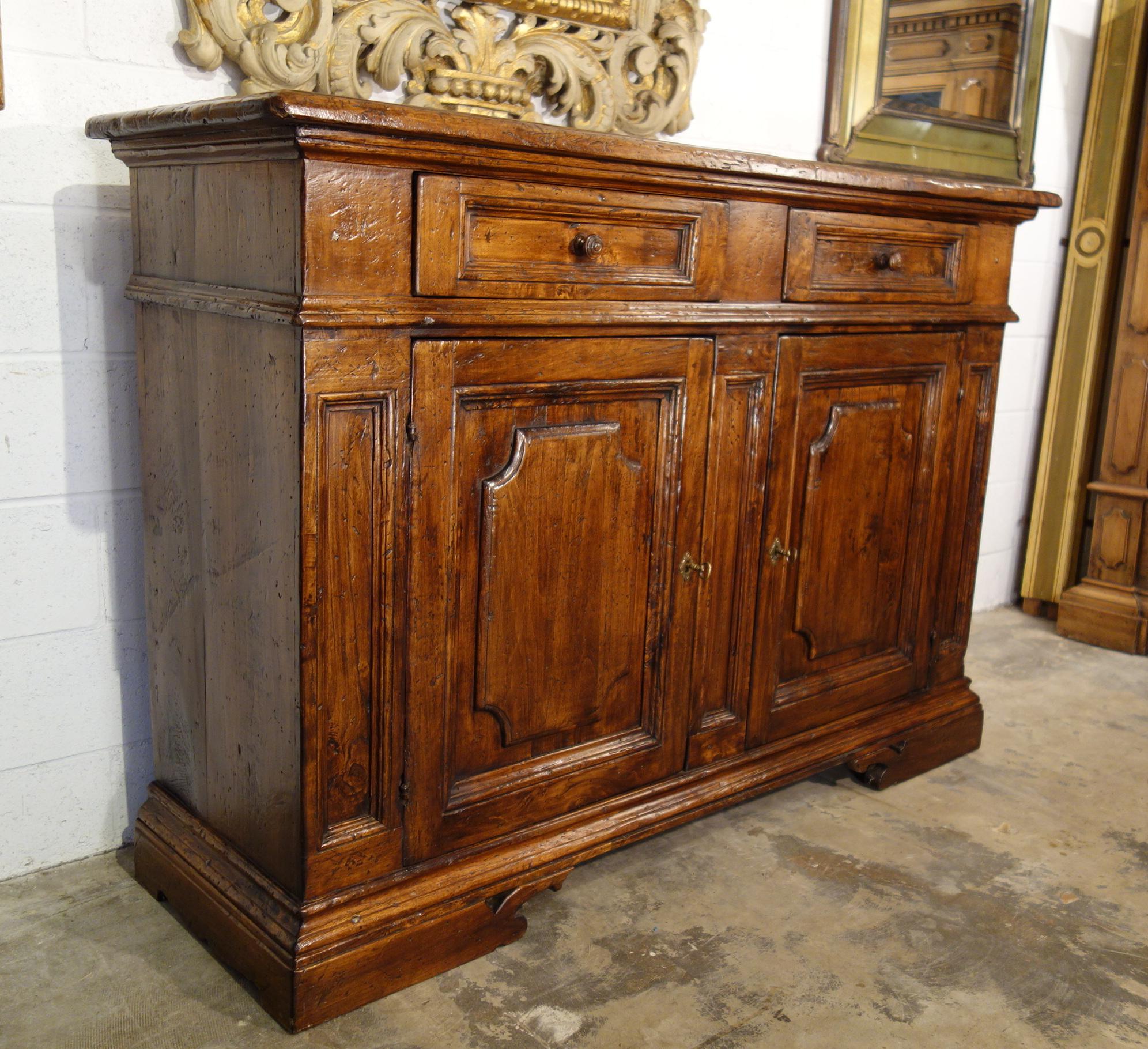 Baroque 17th C Style FIRENZE Rustic Italian Credenza Size & Finish Options to order For Sale