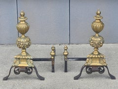 17th Century Style Flemish Andirons