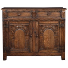 17th Century Style Oak Cupboard
