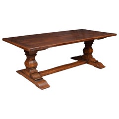 17th Century Style Oak Refectory Table