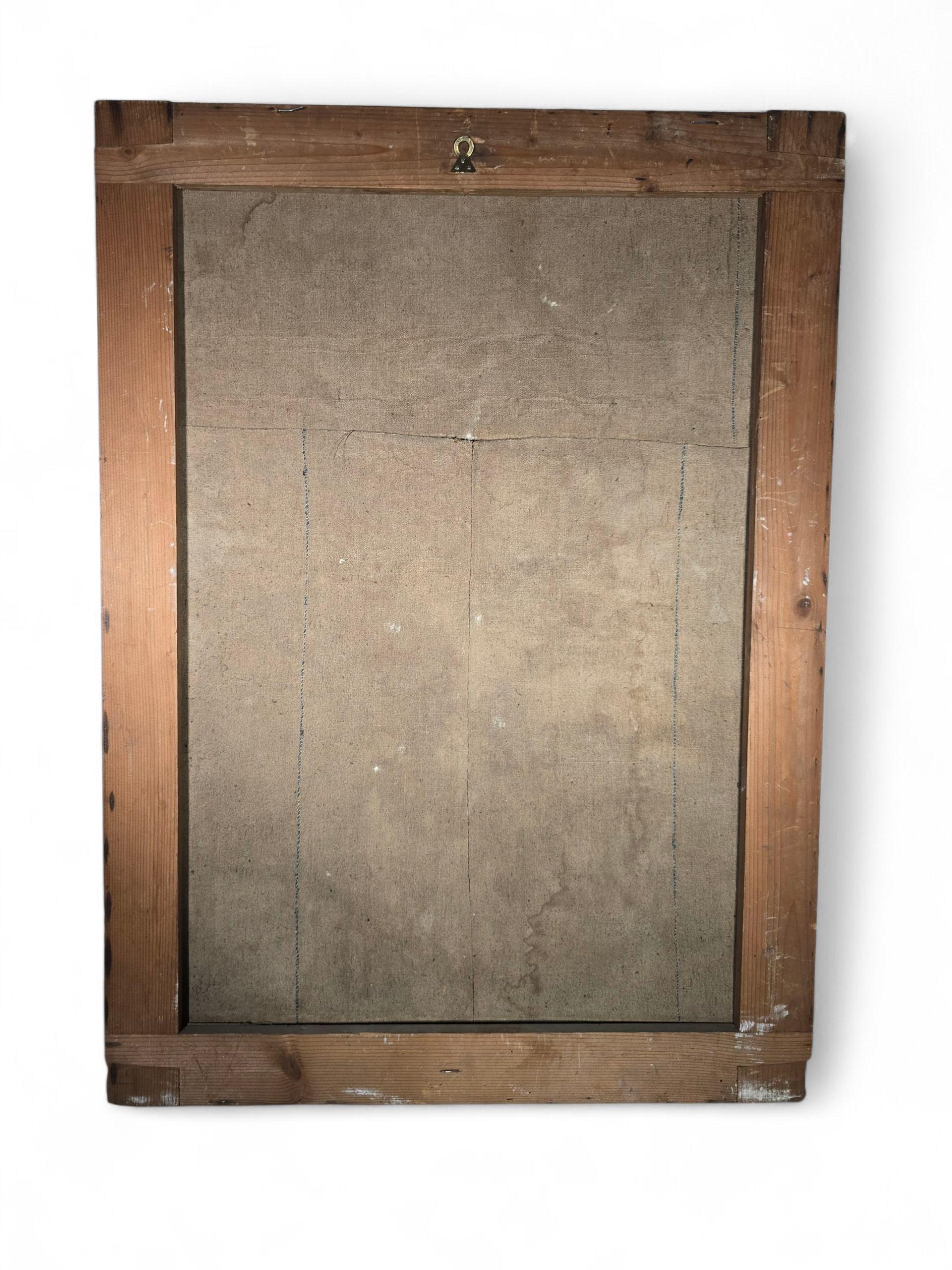 Wandteppichfragment aus dem 17. Jahrhundert, das die Büste eines Kaisers darstellt - signiert Francho im Angebot 7